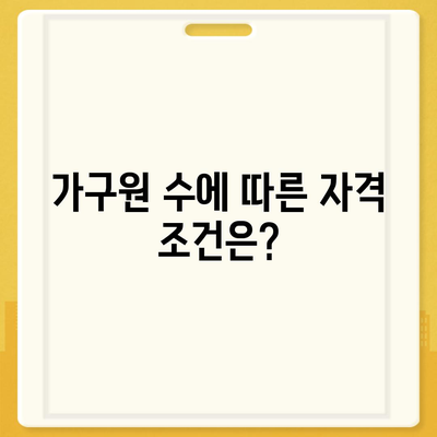 공공임대아파트 신청 자격 및 조건