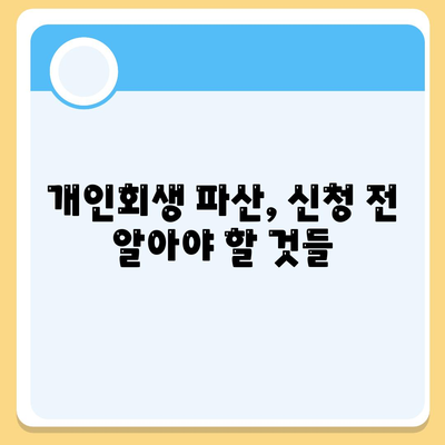 개인회생 및 파산 신청 절차, 비용, 진행 방법, 저렴한 대행 기관