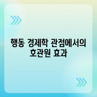 호관원 효과| 이해와 활용 | 마케팅, 심리학, 행동 경제학