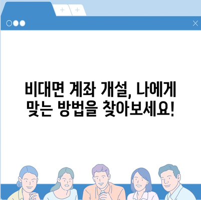 비대면 계좌개설 가이드| 5분 만에 간편하게 계좌 만들기 | 비대면, 계좌개설, 은행, 온라인