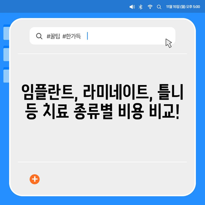 수면치과치료 비용| 지역별, 치료 종류별 상세 가이드 | 수면치과, 치과 비용, 치과 진료, 임플란트, 라미네이트, 틀니