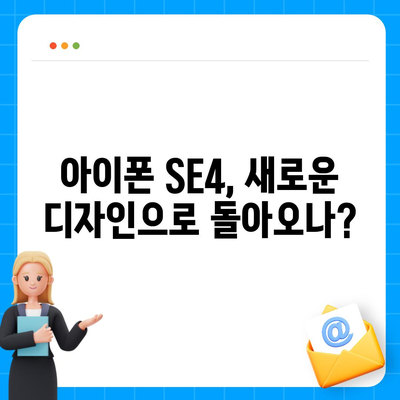 아이폰 SE4 디자인 변경, 아이폰16 미니 출시 가능성 검토