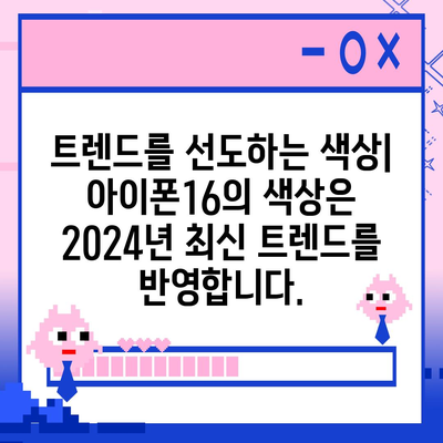 아이폰16의 색상 배열이 시각적 매력을 극대화