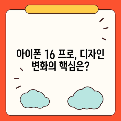 아이폰 16 프로 디자인 출시일 실물 이미지