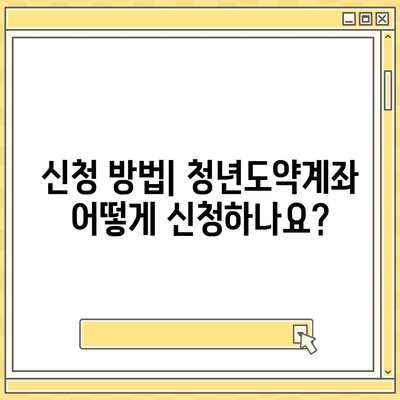 청년도약계좌 신청 기간 및 대상 정보