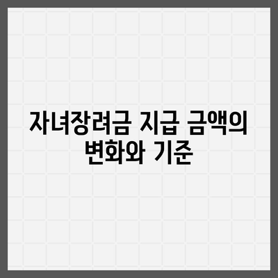 2024년 자녀장려금 신청 조건, 기간, 금액, 지급일 정리