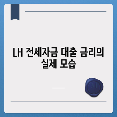 LH 전세자금 대출 조건, 한도, 금리 이해하기