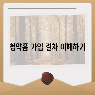 청약홈 주택청약 신청 방법