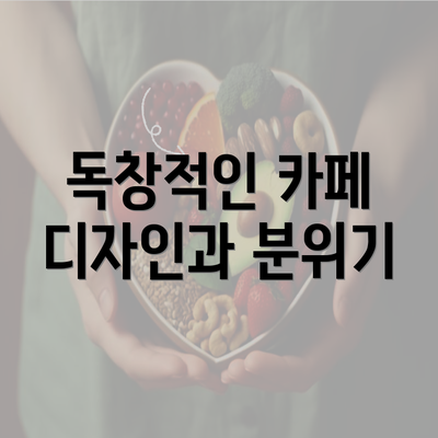 독창적인 카페 디자인과 분위기