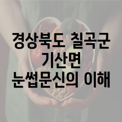 경상북도 칠곡군 기산면 눈썹문신의 이해