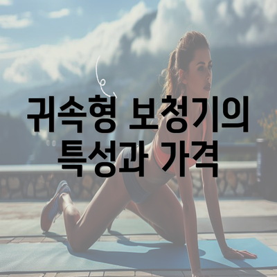 귀속형 보청기의 특성과 가격