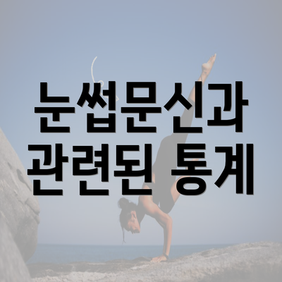 눈썹문신과 관련된 통계