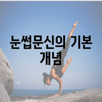 눈썹문신의 기본 개념