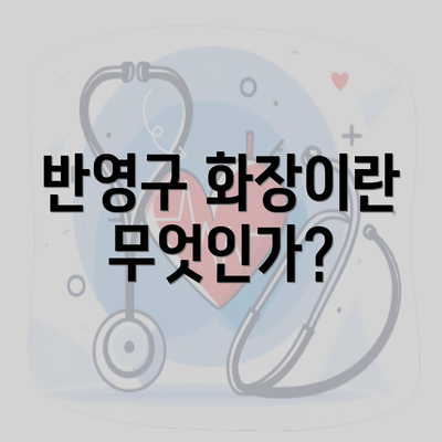 반영구 화장이란 무엇인가?