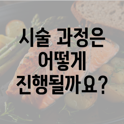 시술 과정은 어떻게 진행될까요?