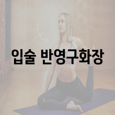 입술 반영구화장