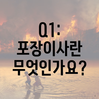 Q1: 포장이사란 무엇인가요?