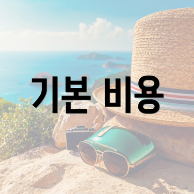 기본 비용