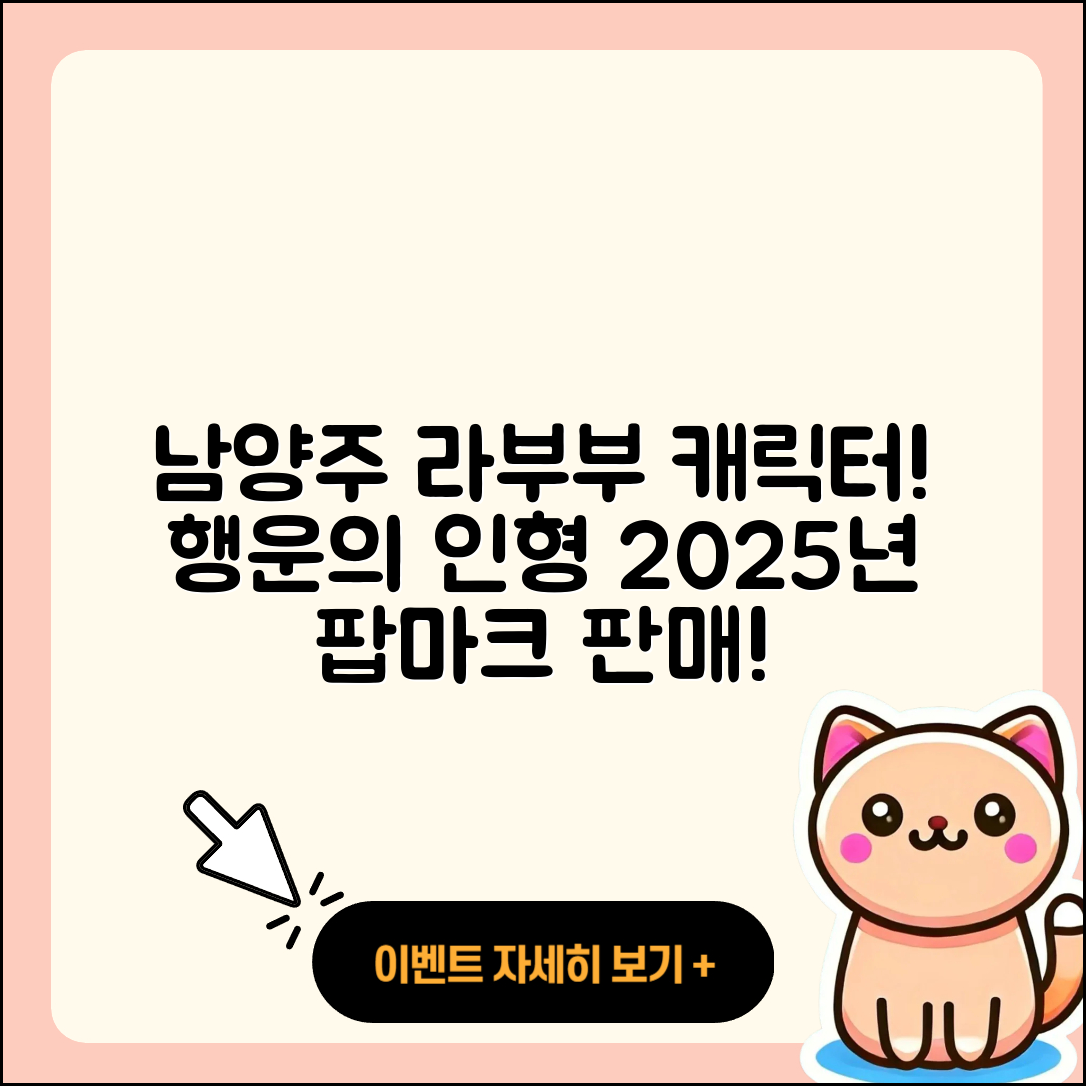 남양주시 다산1동 라부부 1세대 | 팝마크 | 인형 | 3세대 | 가격 | 2세대 | 파는곳 | 캐릭터 | 행운 | 옷 | 2025